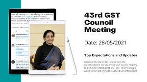 During the voting, 21 states voted in favor of a uniform rate. 43rd Gst Council Meeting Decisions Held On 28th May 2021