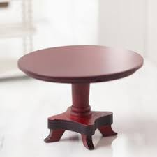 Victorian mahogany round dropleaf extending dining table. Dollhouse Miniature Round Mahogany Dining Table Dining Room Miniatures Dollhouse Miniatures Doll Supplies Craft Supplies Factory Direct Craft