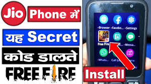 Here is finally garena free fire hack generator! Jio Phone à¤® Free Fire Game Kaise Download Kare New Secret Code 2020 Youtube