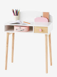 A teenage bedroom must have a very thoughtful layout. Pre School Desk Confetti Theme Wood White Bedroom Furniture Storage Vertbaudet
