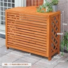 You may stain it or paint the way you like. Rakuten Garden Master Air Conditioner Outdoor Unit Cover Air Conditioner Cover Air Conditio Air Conditioner Cover Air Conditioner Hide Air Conditioner Screen