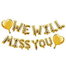 Click for some themes to make that party pop!! Farewell Party Decorations Supplies We Will Miss You Balloon Banner Decorations Kit Going Away Party Decorations Goodbye Retirement Party Office Work Party Farewell Party Graduation Decorations Walmart Com Walmart Com