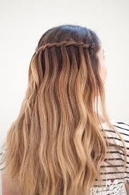 If you want to add some special factors to your hair, you can try out the braided hairstyle. Waterfall Mermaid Braid Tutorial For Long Hair Hair Romance