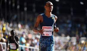 A disputa nos 400m c/ barreiras promete ser emocionente. Alison Dos Santos Aw