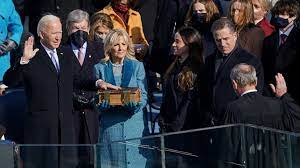 Biden gets sworn in as 46th president of the united states. The Significance Of The Bible Joe Biden Is Using On Inauguration Day Abc News