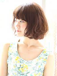 愛されボブって前髪ありパーマの髪型 ヘアスタイル らしい これでモテ髪になろう getbeauty 髪型 ヘアスタイル ボブ ヘアスタイル