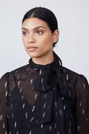 Allen Schwartz Serafina Blouse with Cami Liner