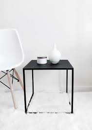 Pin By Maria Aguirre On Nancy S Room In 2020 Black Side Table Minimalist Coffee Table Coffee Table