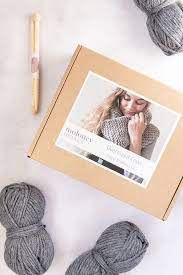 With a huge range of knitting kits and crochet kits to choose from, discover everything you need to craft a fabulous handmade present or treasured personal keepsake at hobbycraft. Jessica Cowl Knitting Kit Moloneymakes Vegan Knits Kits And Patterns