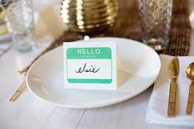 Under table tools select the design tab. 10 Easy Diy Place Cards You Can Make In A Day Mywedding