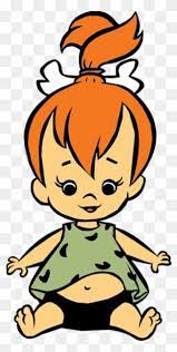 Flintstones Pebbles Pebbles Flintstone Clipart In 2021 Pebbles Flintstone Flintstone Cartoon Rock Painting Patterns