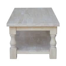 5 out of 5 stars. Tuscan Coffee Table Unfinished Ot 17c