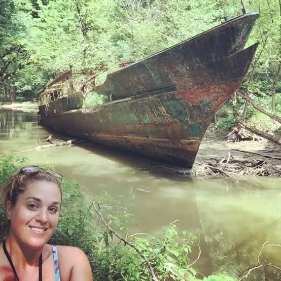 A Kayak Adventure to see the Ghost Ship in Northern Kentucky