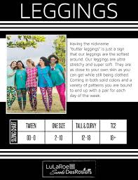 Tc2 Leggings Lularoe New Leggings Size Chart Lularoe One