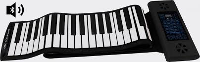 Um gut klavier spielen zu können, ist es unverzichtbar, dass du den klavieraufbau lernst und dir die unterschiedlichen tasten merkst. Rollen Piano Tastatur Mit 88 Tasten Und Bluetooth Lautsprechern Cool Mania