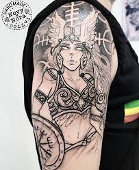 M.atk +65% tattoo of avadon: Goddess Freya Freya Handmade Tattoo Studio Novytattoo Facebook