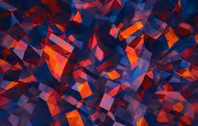 Choose from a curated selection of orange wallpapers for your mobile and desktop screens. Wallpaper Line Orange Blue Red Grey Triangles Form Angle Faces Geometry Polygons Combination Polygons Images For Desktop Section Abstrakcii Download