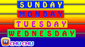 Click on the pictures below to hear the sounds. Days Of The Week Song 7 Days Of The Week Nursery Rhymes Children S Songs By Chuchu Tv Youtube