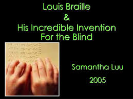 Did louis braille loss an eye? Ppt Louis Braille His Incredible Invention For The Blind Powerpoint Presentation Id 3993571
