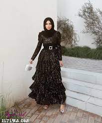 pin on فساتين سهرة محتشمة 2021 صور فساتين محجبات 2021