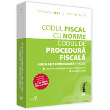 Situația bunurilor imobile intrate în proprietatea statului. Codul Fiscal Cu Norme Si Codul De Procedura Fiscala Editie Tiparita Pe Hartie Alba 2020 Libraria Ujmag