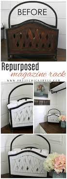 Repurposed Magazine Rack Several Uses Artsy Chicks Rule Recycled Furniture Diy Furniture Renovation Repurposed Furniture