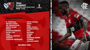 Flamengo velez sarsfield of the may 27, 2021 at 5:00 pm. Flamengo Divulga Relacionados E Pedro Preve Batalha Com Velez Todos Querem Ganhar De Nos Flamengo Ge