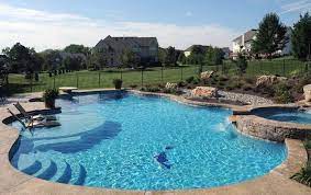 If you know your budget, now is a good time to get a pool design quote. 33 Tropical Swimming Pool Designs For Those Who Daydream Swimming Pools Inground Luxury Swimming Pools Swimming Pool Landscaping