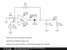 Cell phone detector circuit schematic. Op Amp Peak Detector General Electronics Discussion Circuitlab