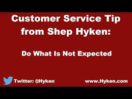 Customer Service Expert Says Do What Is Not Expected Youtube Shep Hyken On Customer Service Custserv Shephyken Customer Service Customer Experience Sayings
