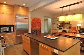 modern kitchen contemporary open floor