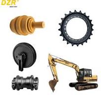 China Supplier Undercarriage Parts SK60C R60 YC50 JCM906 SY65 Excavator  Track Front Idler Roller