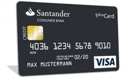 Trust and fiduciary services are provided by bank of america, n.a. Santander 1plus Visa Card Kostenlose Kreditkarte Ohne Girokonto