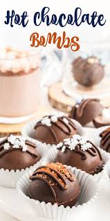 Hot Chocolate Bombs Recipe Chocolate Bomb Chocolate Baking Hot Chocolate