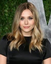 Omuzlarda Dalgali Sac Modelleri Elizabeth Olsen Sac Yeni Sac