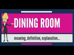 Formal dining room furniture is meant to be admired and handled with care. What Is Dining Room What Does Dining Room Mean Dining Room Meaning Definition Explanation Youtube