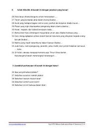 Maybe you would like to learn more about one of these? Soal Uts Bahasa Indonesia Kelas 6 Semester 2 Indonesia Semester