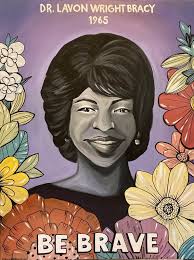 Ceremony for the first black students to integrate GHS