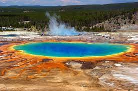 Free Image On Pixabay Grand Prismatic Spring Thermal Beautiful Places In The World National Parks Places In America
