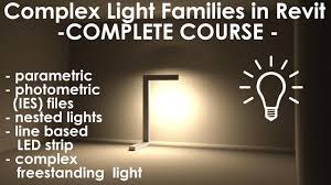 Wall sconces lighting fixtures revit city. Complex Light Families In Revit Complete Course Youtube