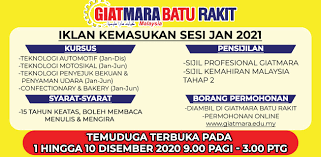 Syarat khas program rujuk pada kertas yang disediakan. Giatmara Batu Rakit Posts Facebook