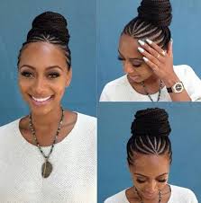 Ghana braids are typical protective hairstyle having cornrows braided straight around sections of your hair. Tips Ghana Braids For Natural Hair Ella In Lagos