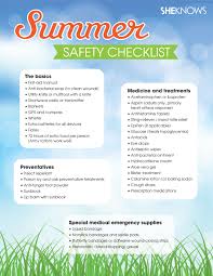 Ultimate Summer Safety List For Camping Or A Day At The Beach With The Family Summer Safety Tips Summer Safety Camping Safety