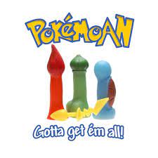 Geeky Sex Toys + Pokemoan Dildo Range Gotta Get Em All