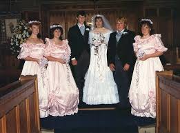 Pin On 1980s Real Vintage Weddings
