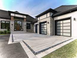 20 modern driveway construction ideas posted on june 28, 2019 march 29, 2021 author bharat negi comment(0) when you are looking forward to raise the curb appeal of your house, a modern driveway style can improve them immensely. 75 Beautiful Contemporary Driveway Pictures Ideas July 2021 Houzz