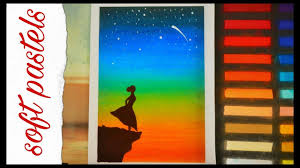 Soft Pastels Painting Tutorial Of Dramatic Scenery Youtube Oil Pastel Art Pastel Painting Pastel Art