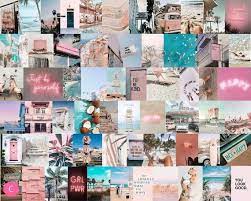 See more ideas about tumblr wallpaper, iphone wallpaper, cute wallpapers. Beachy Soft Pink Wall Collage Kit Digital Download 60pcs Etsy In 2021 Wall Collage Beach Wall Collage Pink Walls
