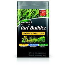 Scotts Turf Builder Triple Action 50 Lb 10000 Sq Ft 16 1 Weed Feed In The Lawn Fertilizer Department At Lowes Com