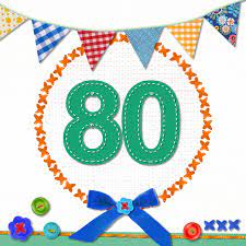 80 Jaar Verjaardag Verjaardagskaarten Kaartje2go